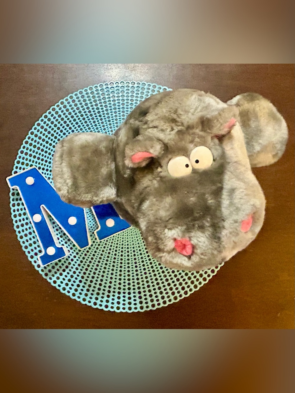 Vintage 1985 Sandra Boynton “Edgar Allen Hippoe” Plush By Zoominary With Tag